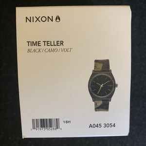 Nixon camo watch